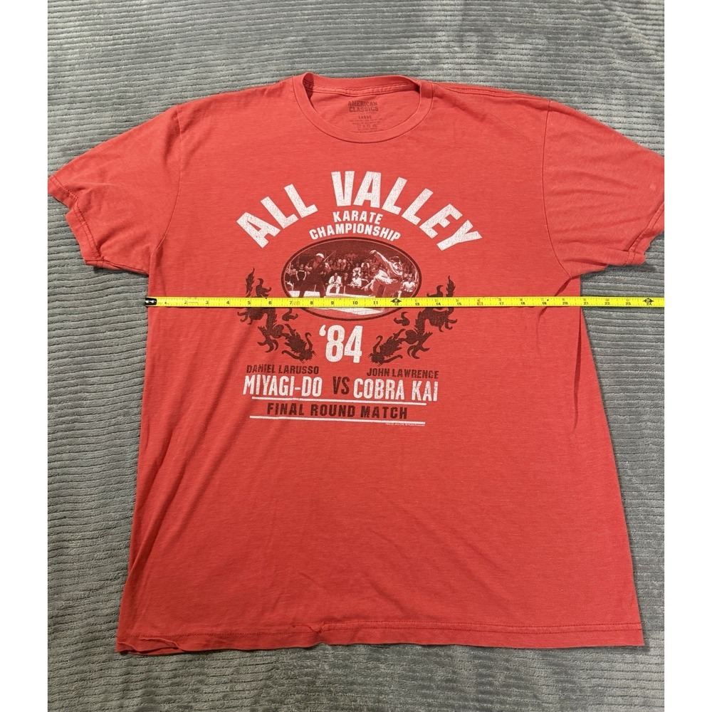 red American Classics Karate Kid All Valley Karate Championship unisex tee Mediu - Picture 4 of 6